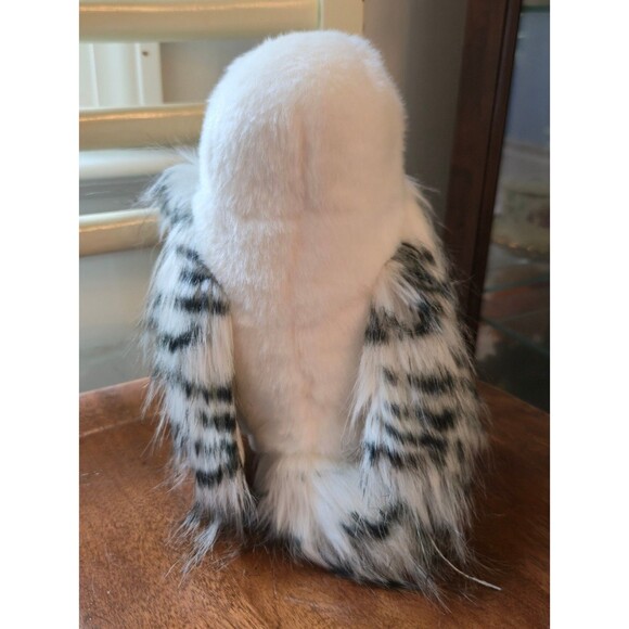 Douglas Wizard Snowy Owl Plush Stuffed Animal Toy 8" White - Picture 3 of 6